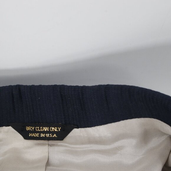 Vintage Pagano west sport coat Mens 48R western rodeo faux suede yoke blue - Picture 12 of 15